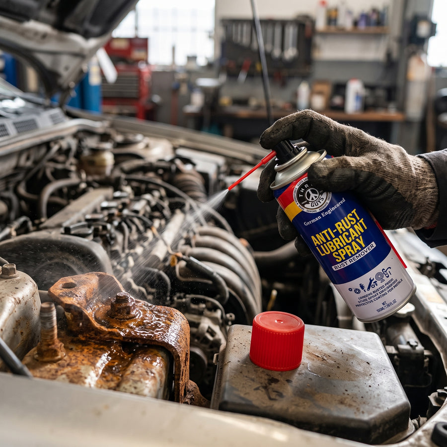 Anti Rust Lubricant Spray – Cars, Bikes & Home Use